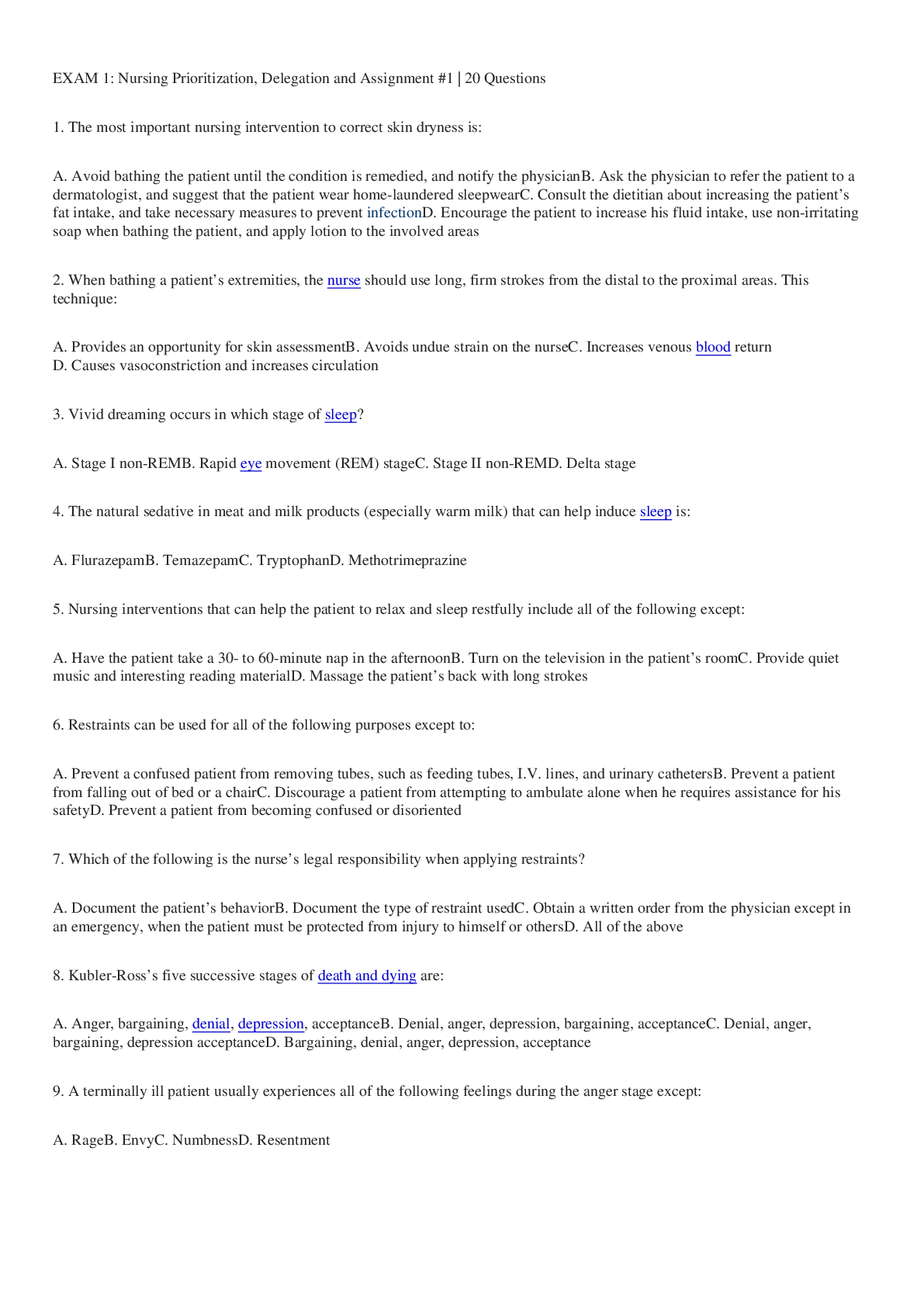 Preview image of ATI FUNTAMENTAL REVIEW document